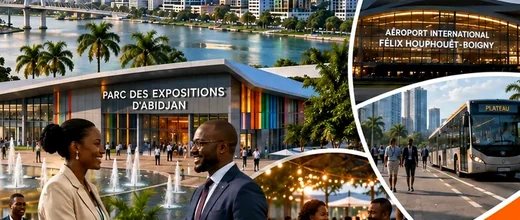 Ambiance et infrastructures du Parc des Expositions