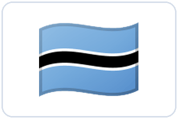 Drapeau — Botswana