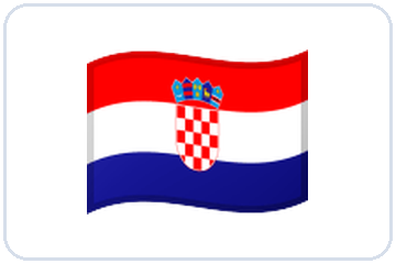 Drapeau — Croatie