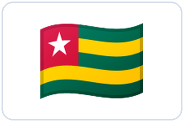 Drapeau — Togo