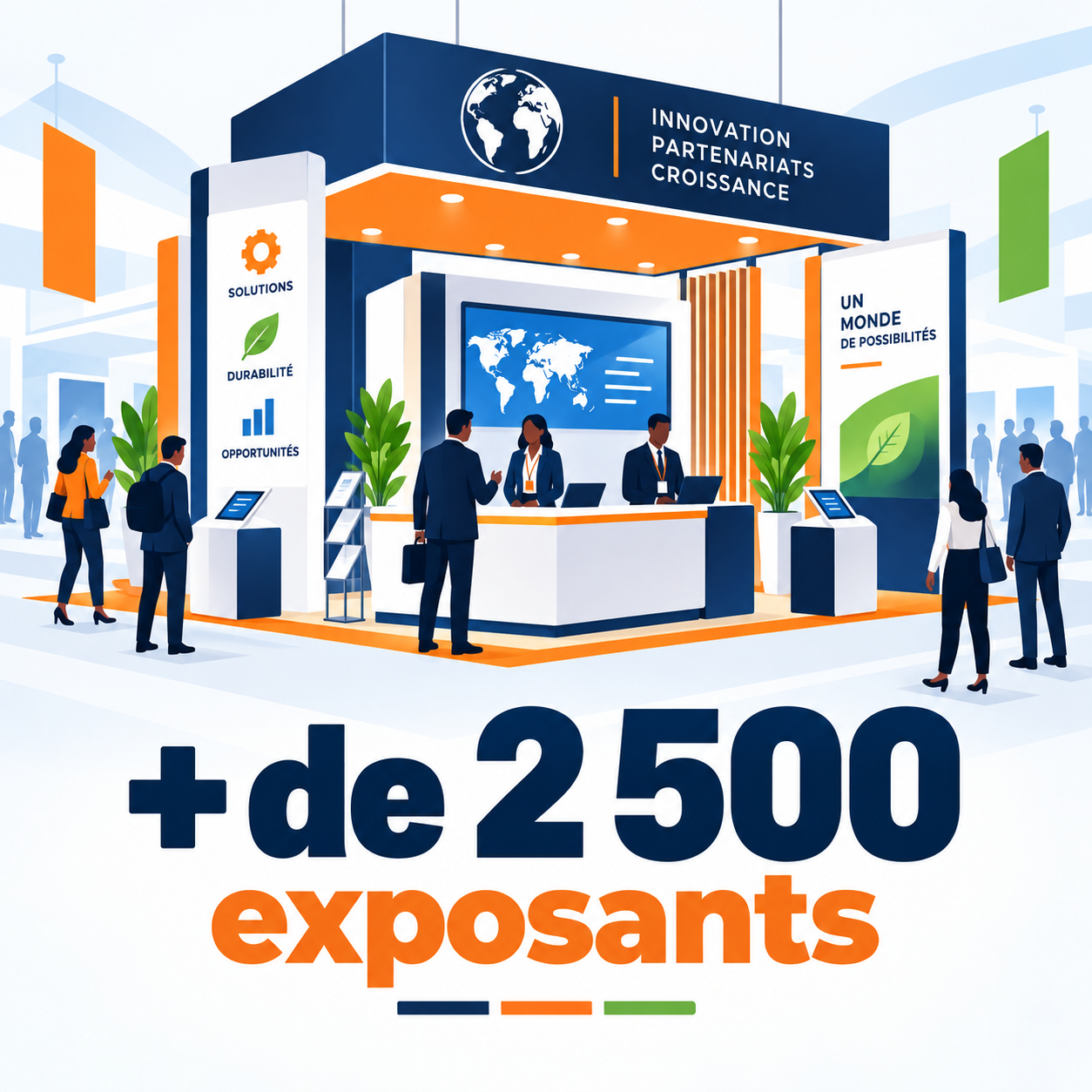 + de 2 500 exposants